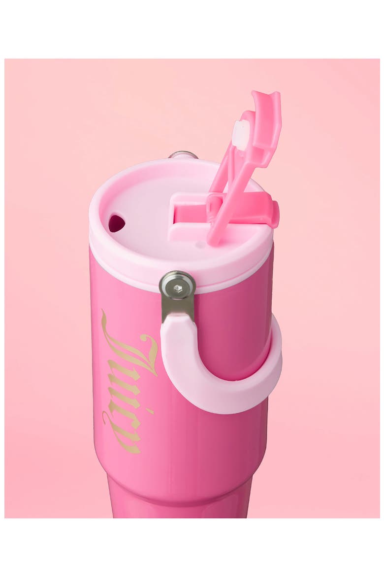 40-Ounce Stainless Steel Flip Fusion Water Tumbler, Alternate, color, HOT PINK