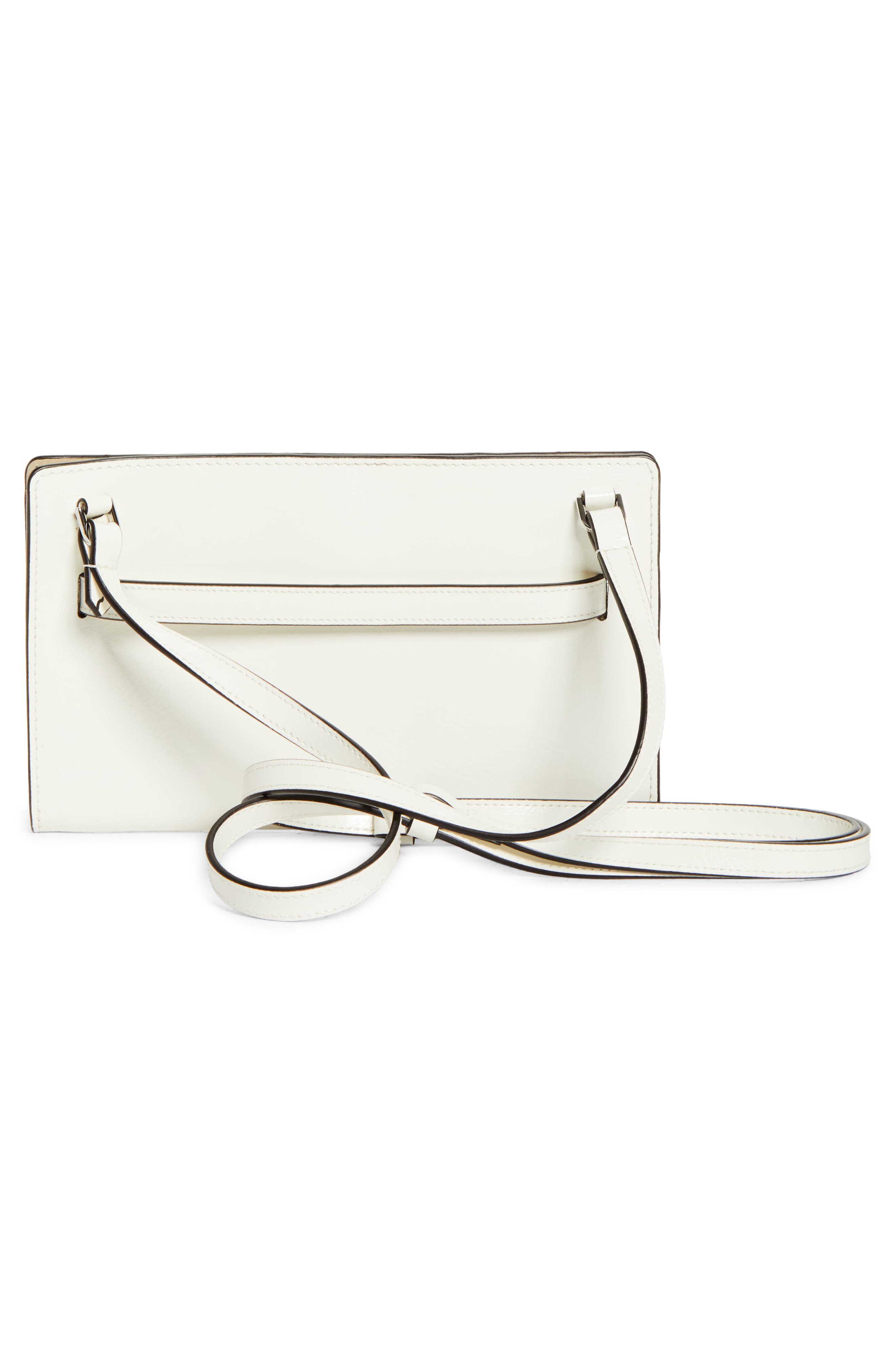 Belted Crossbody Bag, Alternate, color, OFF-WHITE