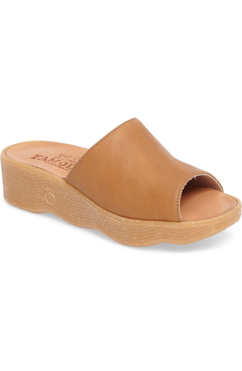 Famolare Slide N Sleek Wedge Slide Sandal, Main, color,