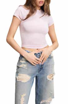 Good American Super Stretch Baby Tee