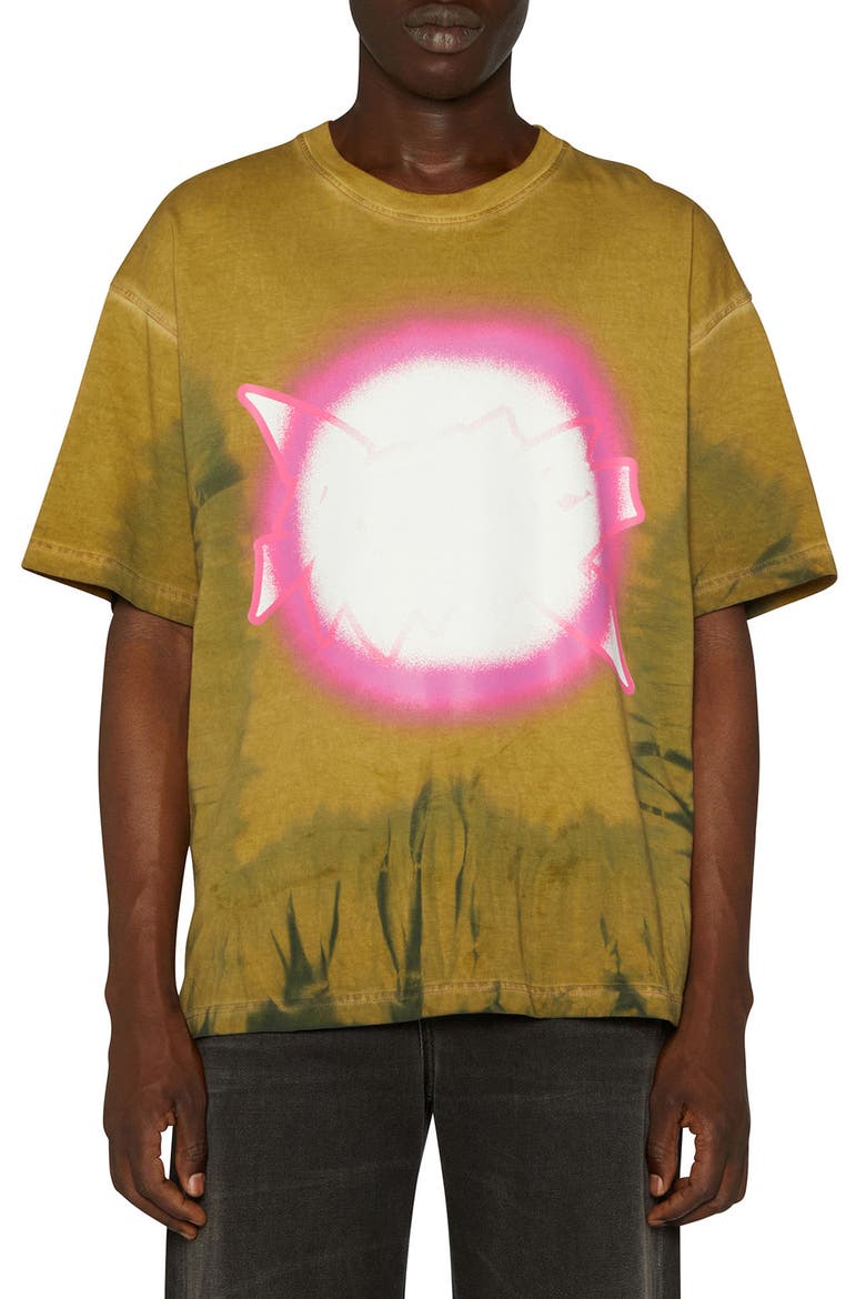 T-Boxt-R24 Graphic T-Shirt, Main, color, MUSTARD