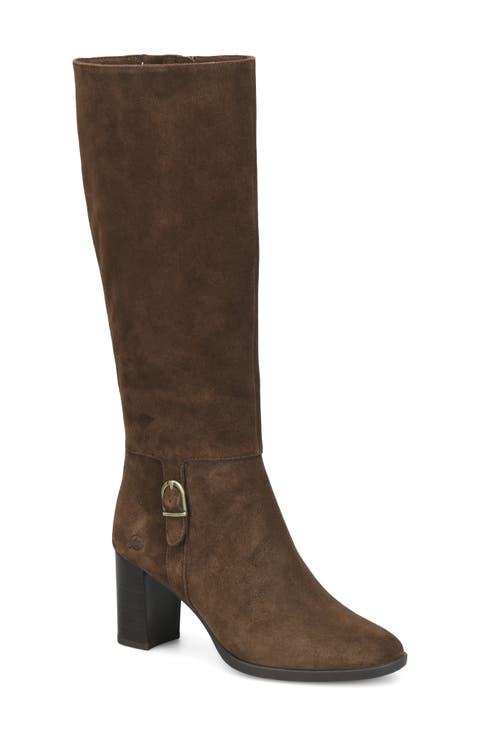 Elysia Leather Knee High Boot