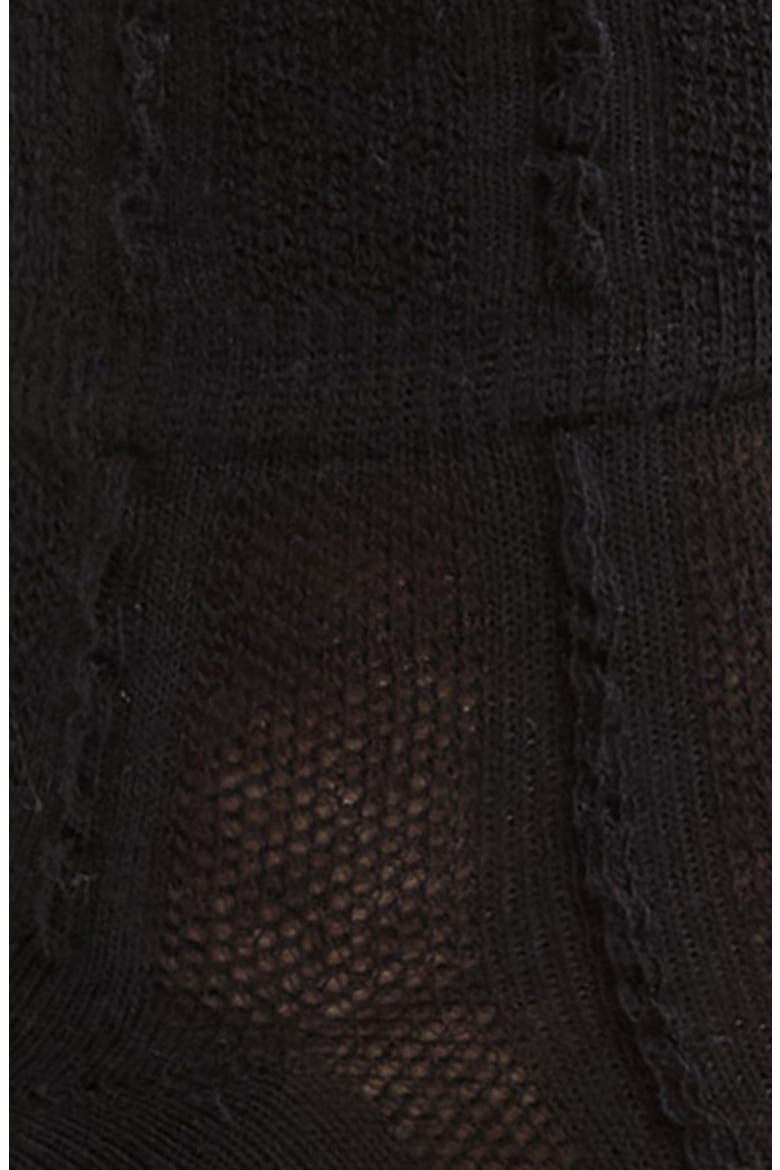 Dylan Crew Socks, Alternate, color, BLACK