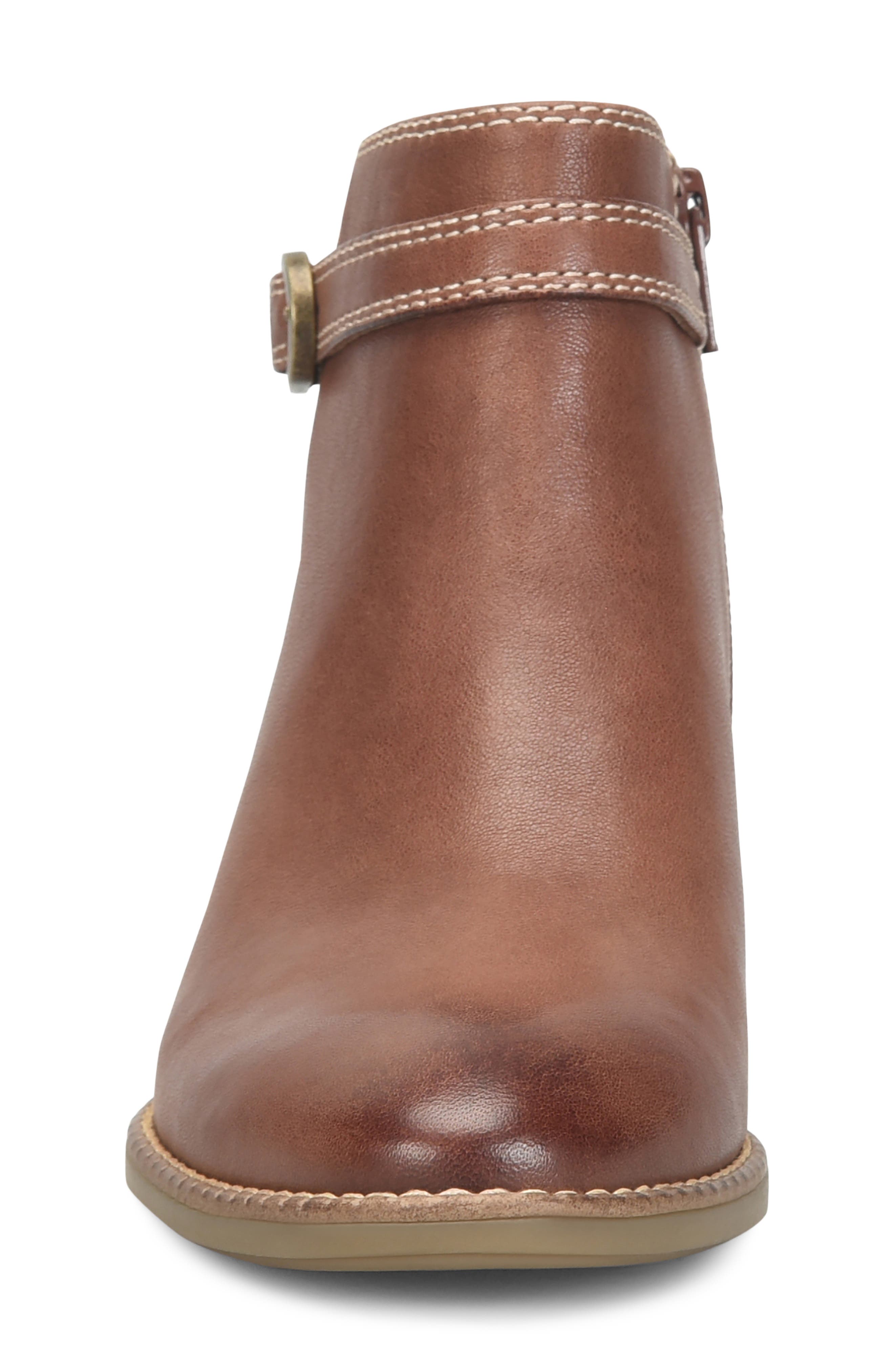 Cherryl Leather Bootie, Alternate, color, CAFE
