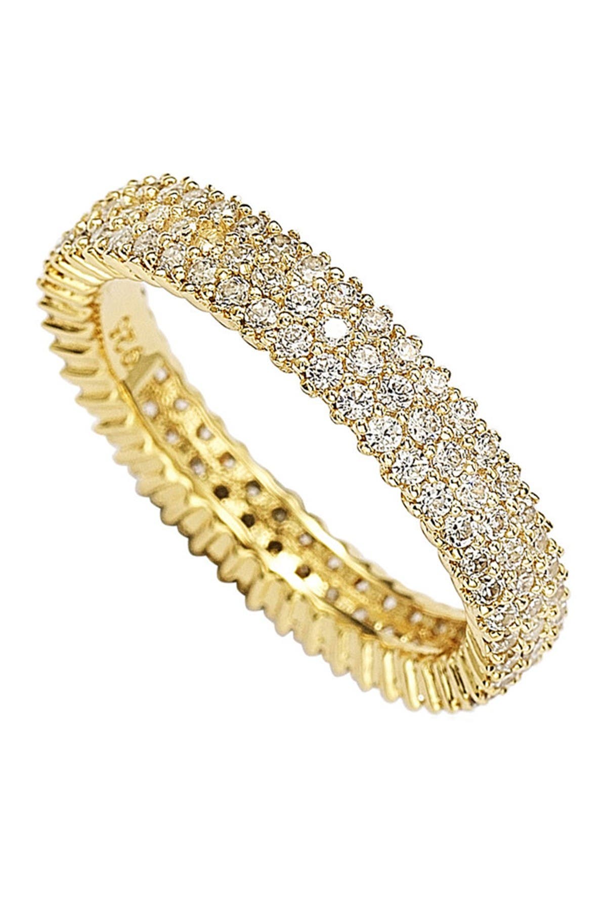 SUZY LEVIAN Cubic Zirconia Eternity Band Ring