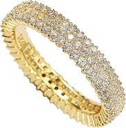 SUZY LEVIAN Cubic Zirconia Eternity Band Ring