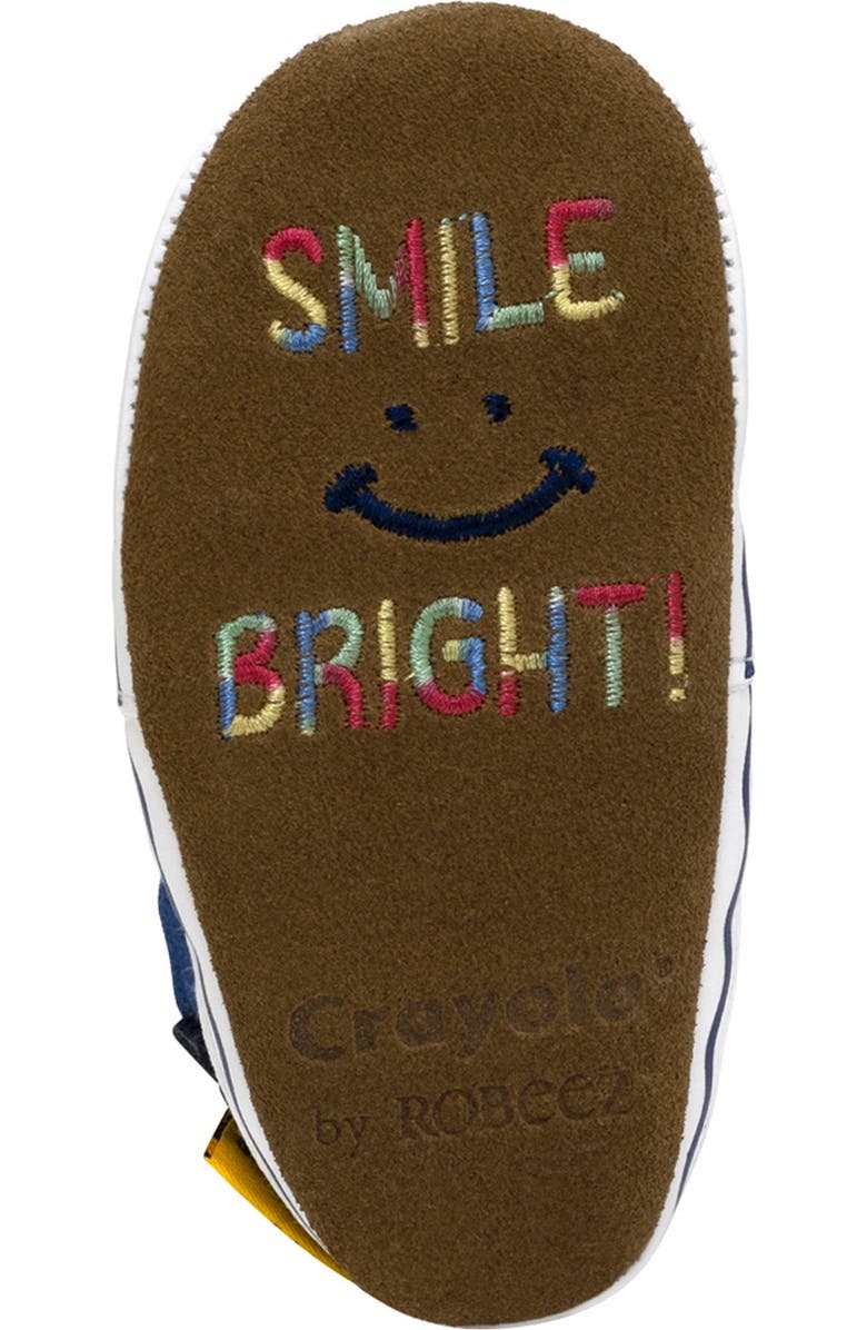 Robeez<sup>®</sup> x Crayola<sup>™</sup> Pals Crib Shoe, Alternate, color,