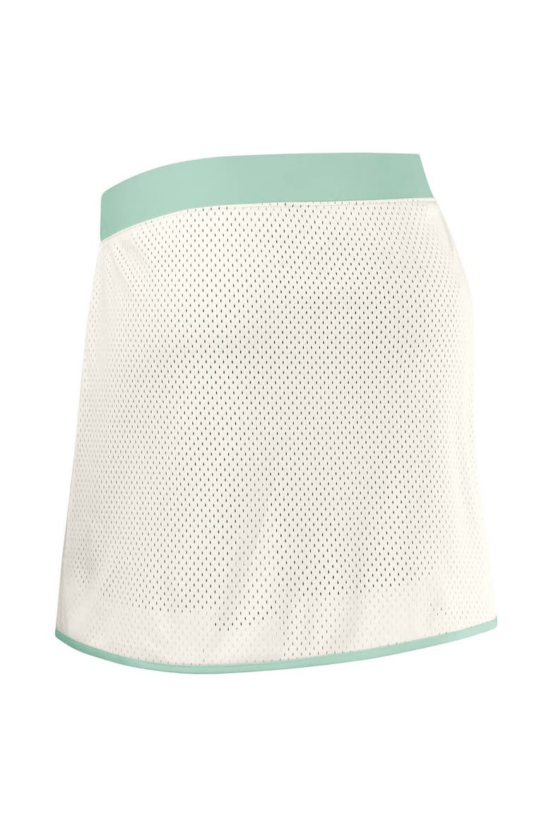 Women's Fanatics Cream Dallas Cowboys Studio Wellness Skort, Alternate, color, Cream