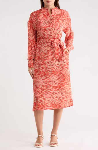 Longchamp Quilted Silk Dress