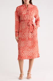 Longchamp Quilted Silk Dress