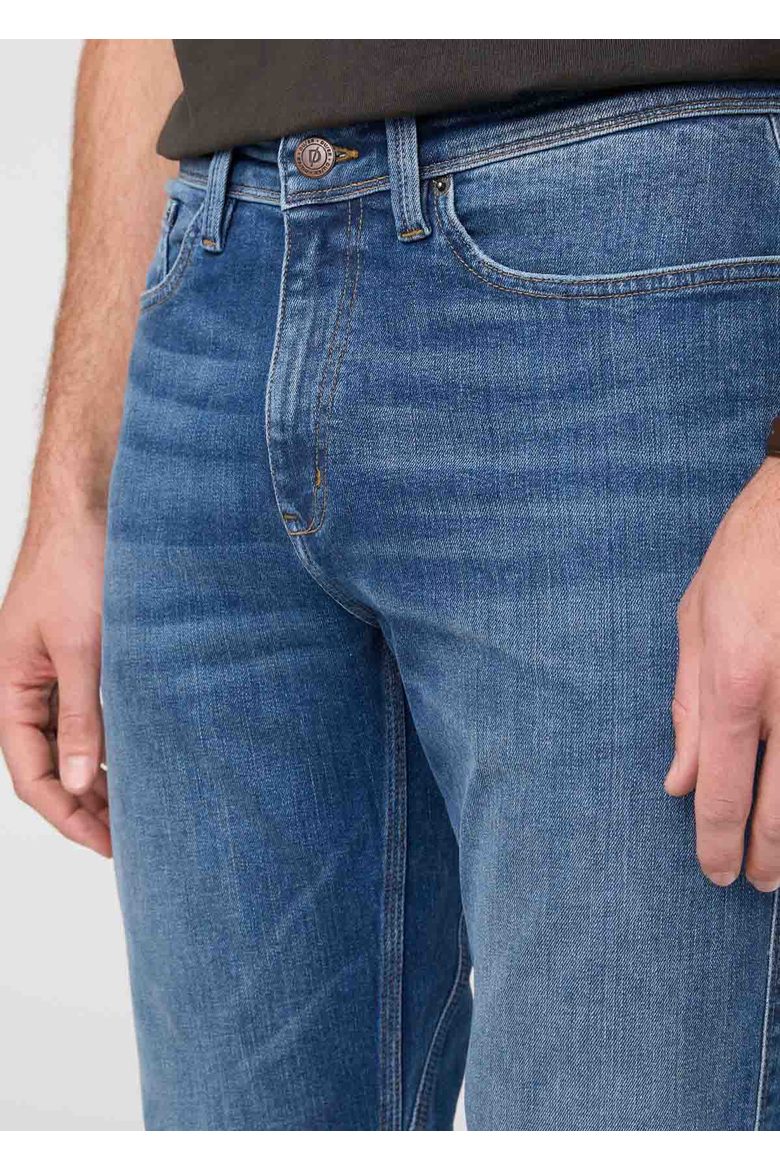 Performance Denim Straight, Alternate, color, Alpine-Indigo