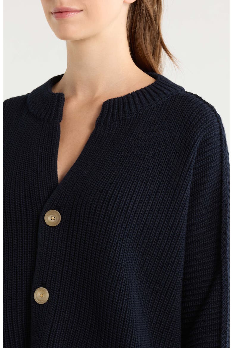 Montecito Cotton Cardigan, Alternate, color, MARINE