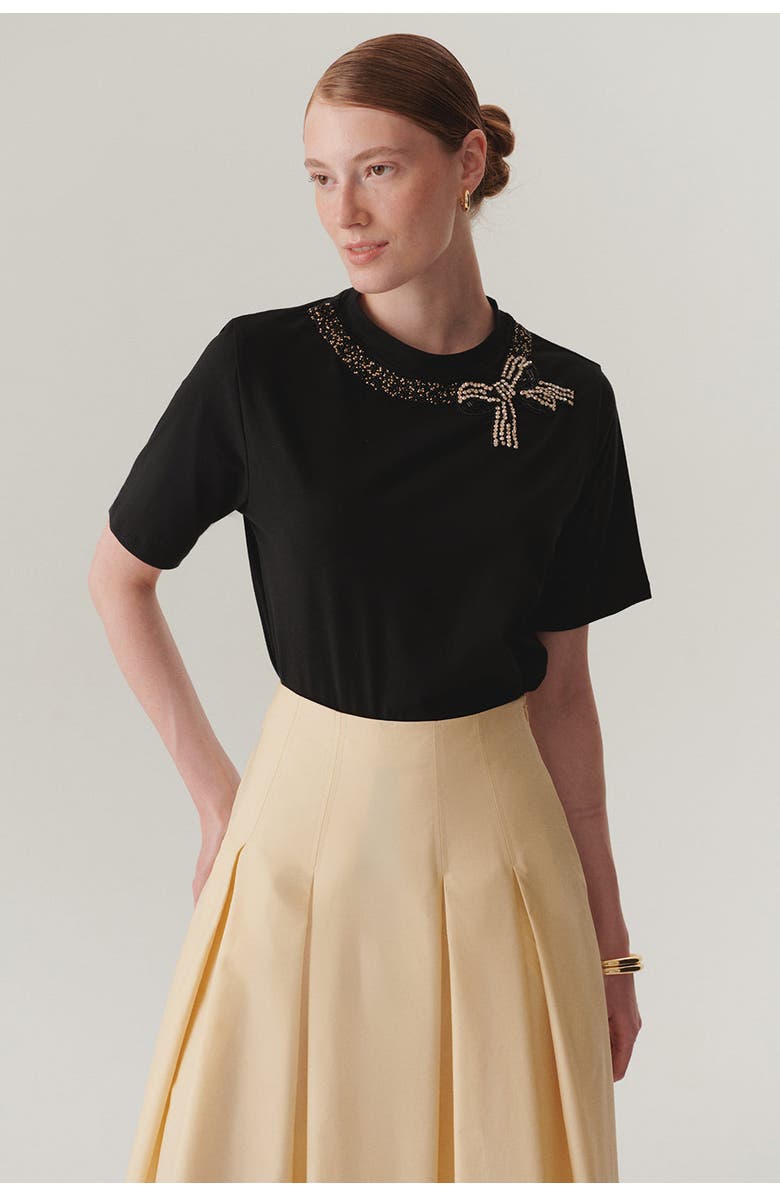 Exquise Leilani T-Shirt, Alternate, color, Black