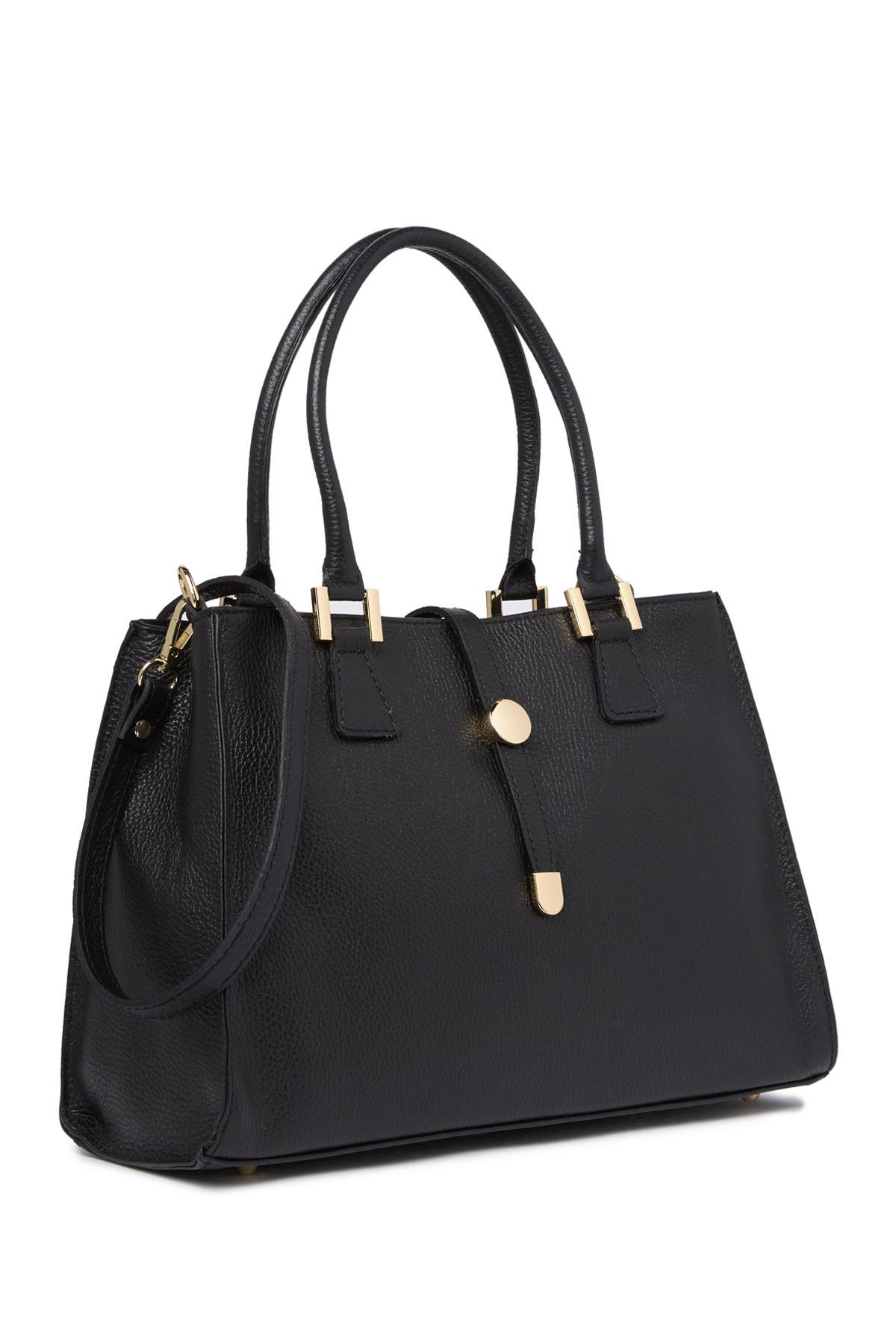 RENATA CORSI Leather Tote, Main, color, 