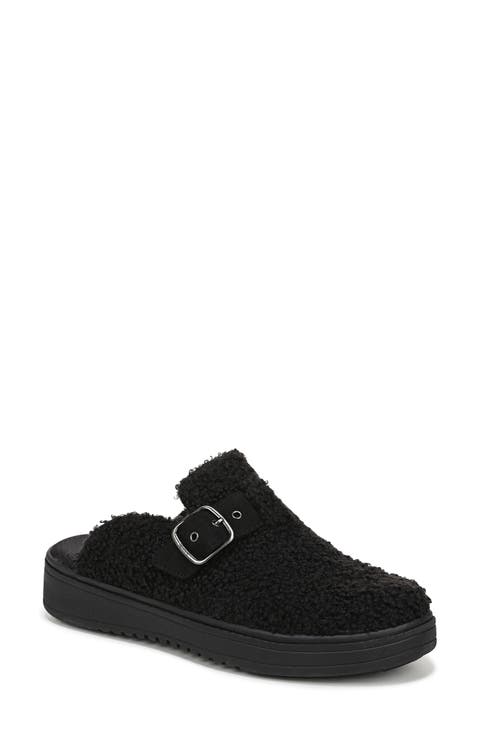 Vibe Cozy Faux Shearling Mule (Women)