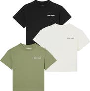 Palm Angels Kids' 3-Pack T-Shirts