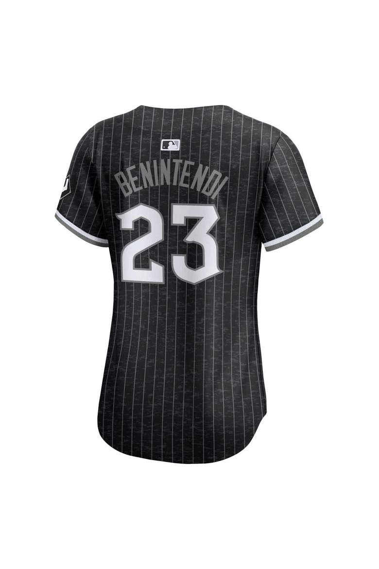 Women's Nike Andrew Benintendi Black Chicago White Sox City Connect Limited Jersey, Alternate, color, Black