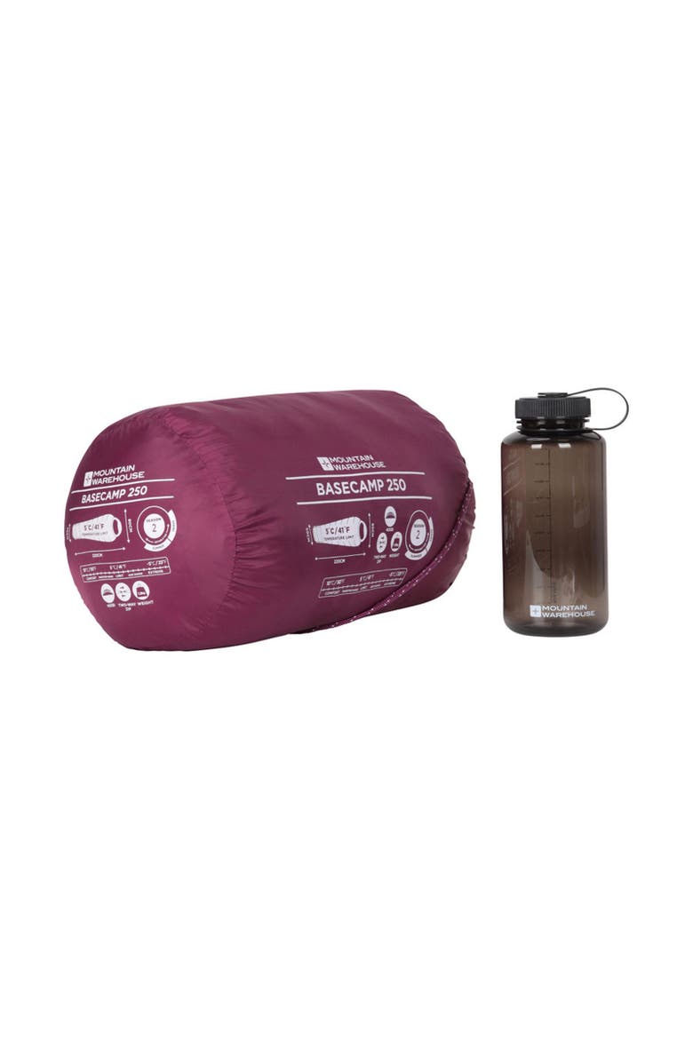 Basecamp 200 Summer Sleeping Bag, Alternate, color, Berry