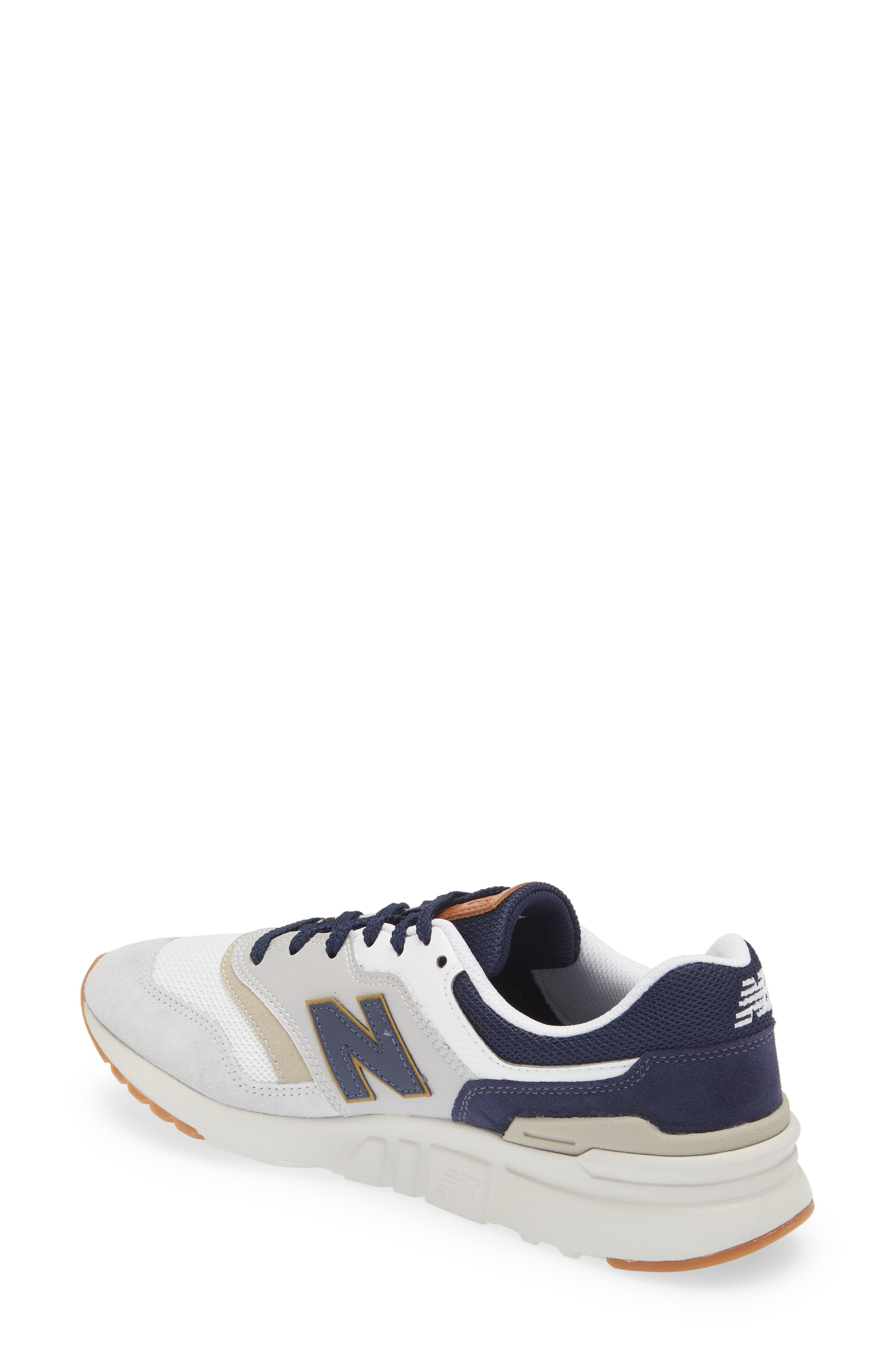 997 H Sneaker, Alternate, color, GREY/ NAVY