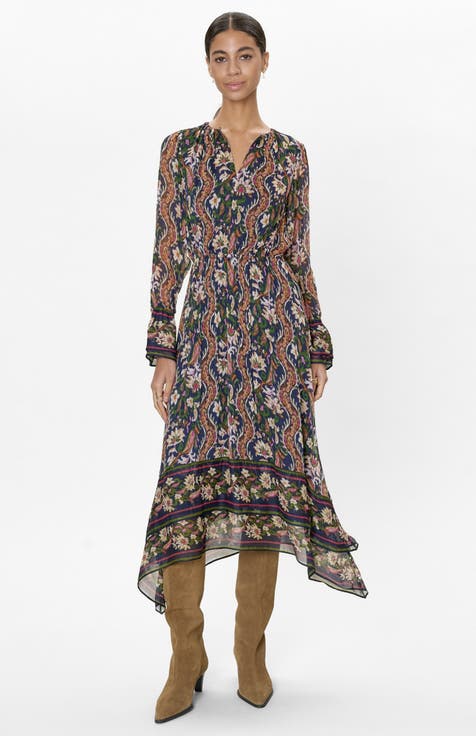 Isha Long  Sleeve Dress
