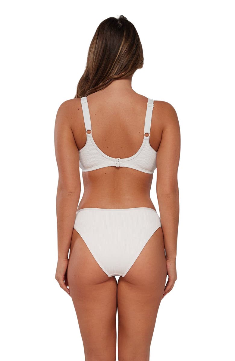 Pacifica by Sunsets Penny Hipster Bikini Swim Bottoms, Alternate, color, Coconut Sorbet