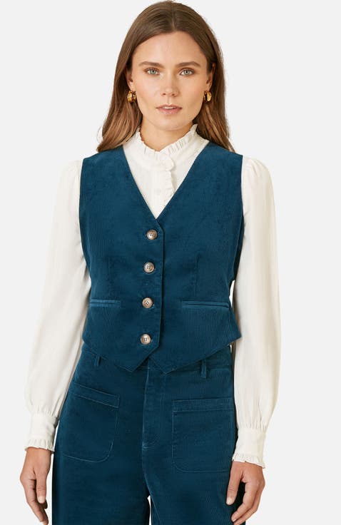 Tailored Ribbed Waistcoat