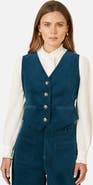 Yumi Tailored Ribbed Waistcoat