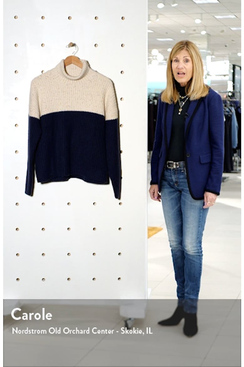 Oversize Colorblock Sweater video