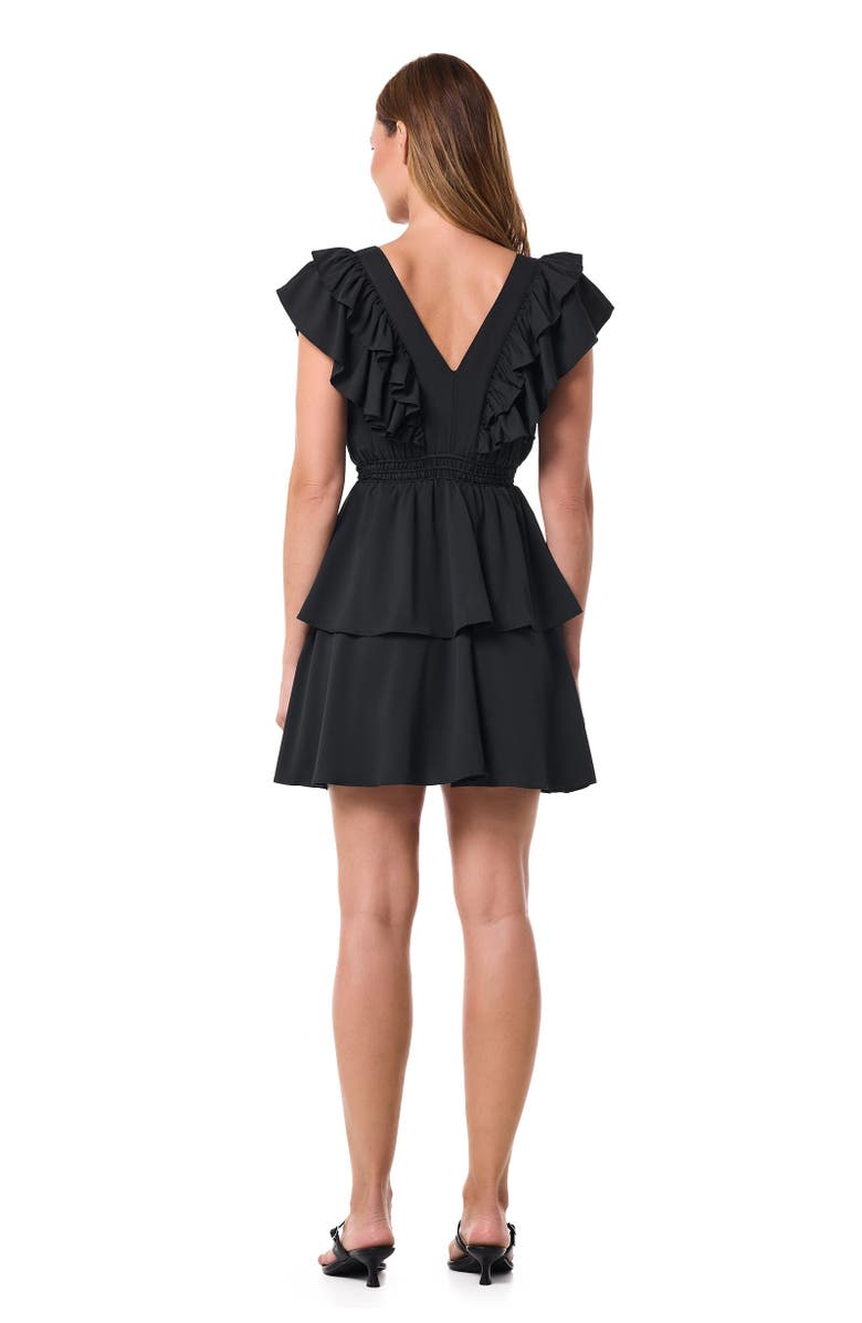 Coolibar V-Neck Dress - UPF 50+ Sun Protection - South Cove, Alternate, color, Black