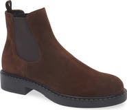 Prada Chocolate Chelsea Boot