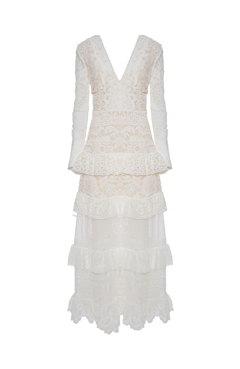 La DoubleJ Footloose Lacey Dress, Alternate, color, Solid White