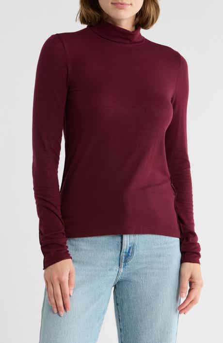 Madewell Long Sleeve Turtleneck Top