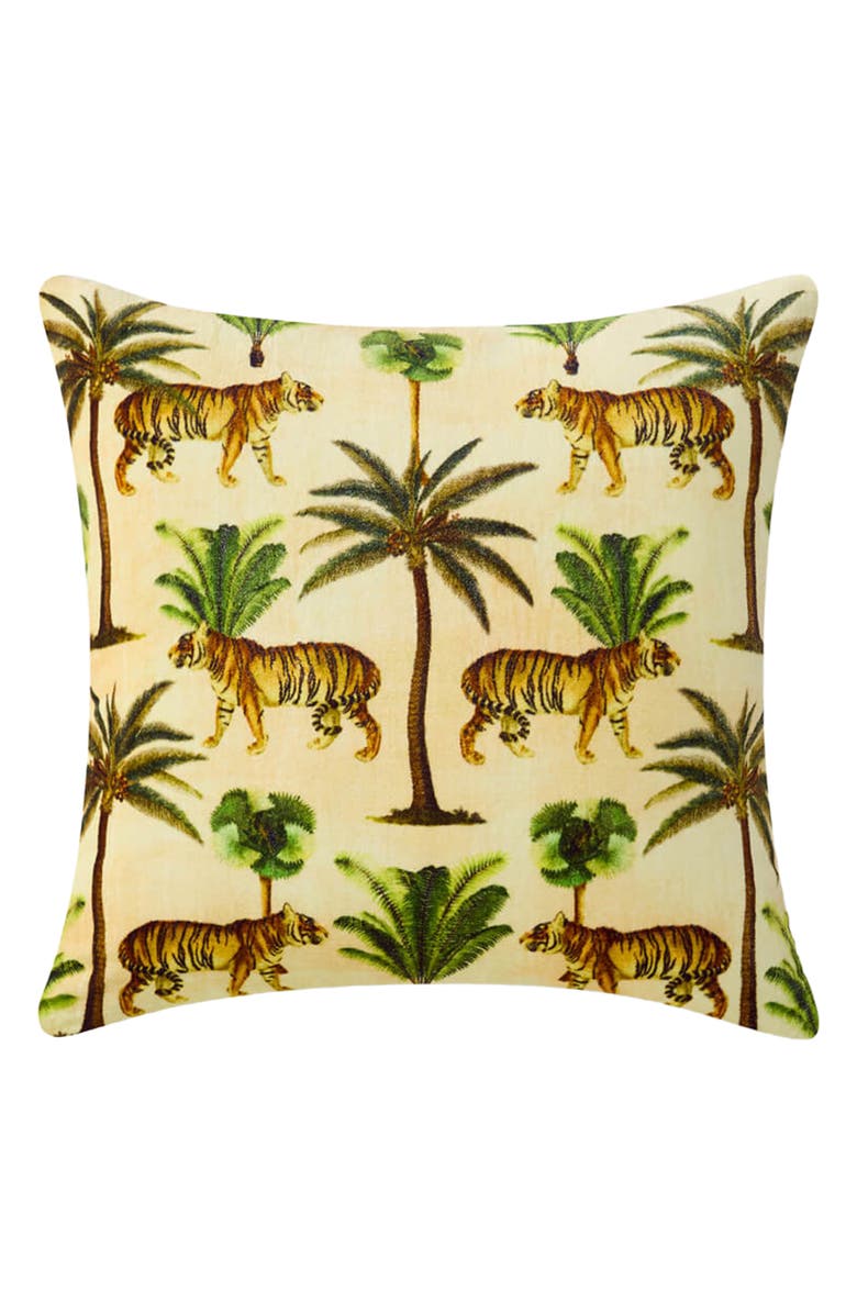 Sunday Citizen Tiger Throw Pillow, Main, color, 