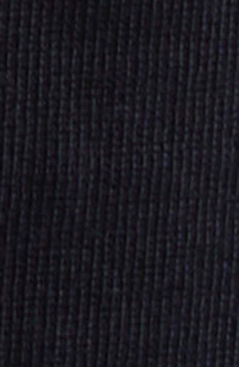 Bode Passport Patch Rugby Shirt, Alternate, color, Black