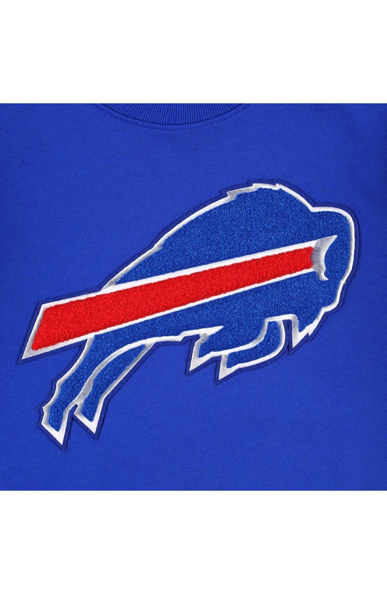 PRO STANDARD Men's Pro Standard Royal Buffalo Bills Mash Up Pullover Sweatshirt, Alternate, color,