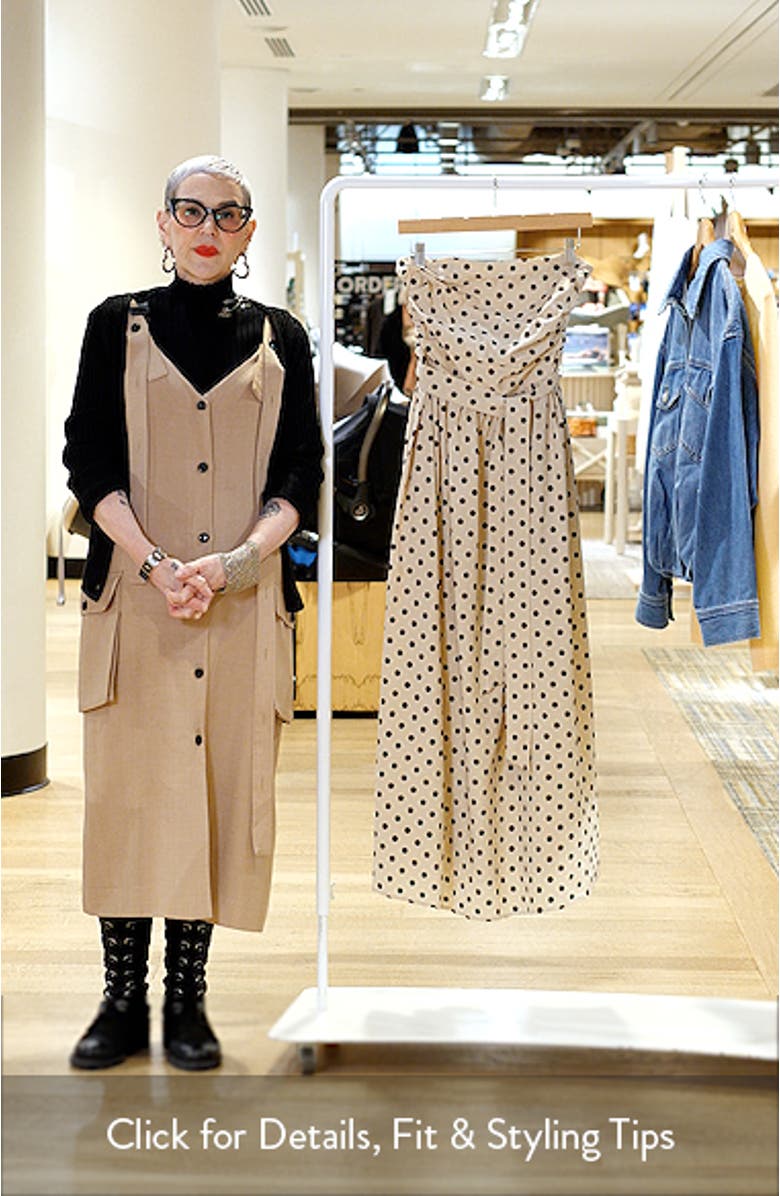 Avalon Strapless Maxi Dress, sales video thumbnail