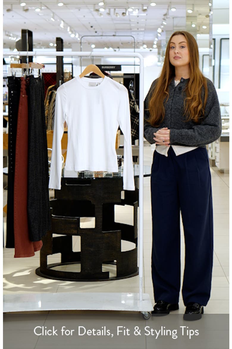 Edna Fitted Long Sleeve T-Shirt video