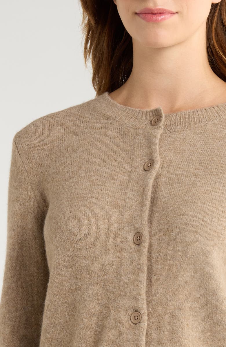 Rails Matilda Crop Cardigan, Alternate, color, Heather Oat