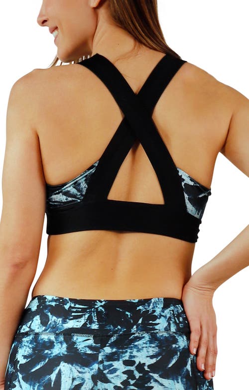 Uv Skinz Active Swim Bra In Blue