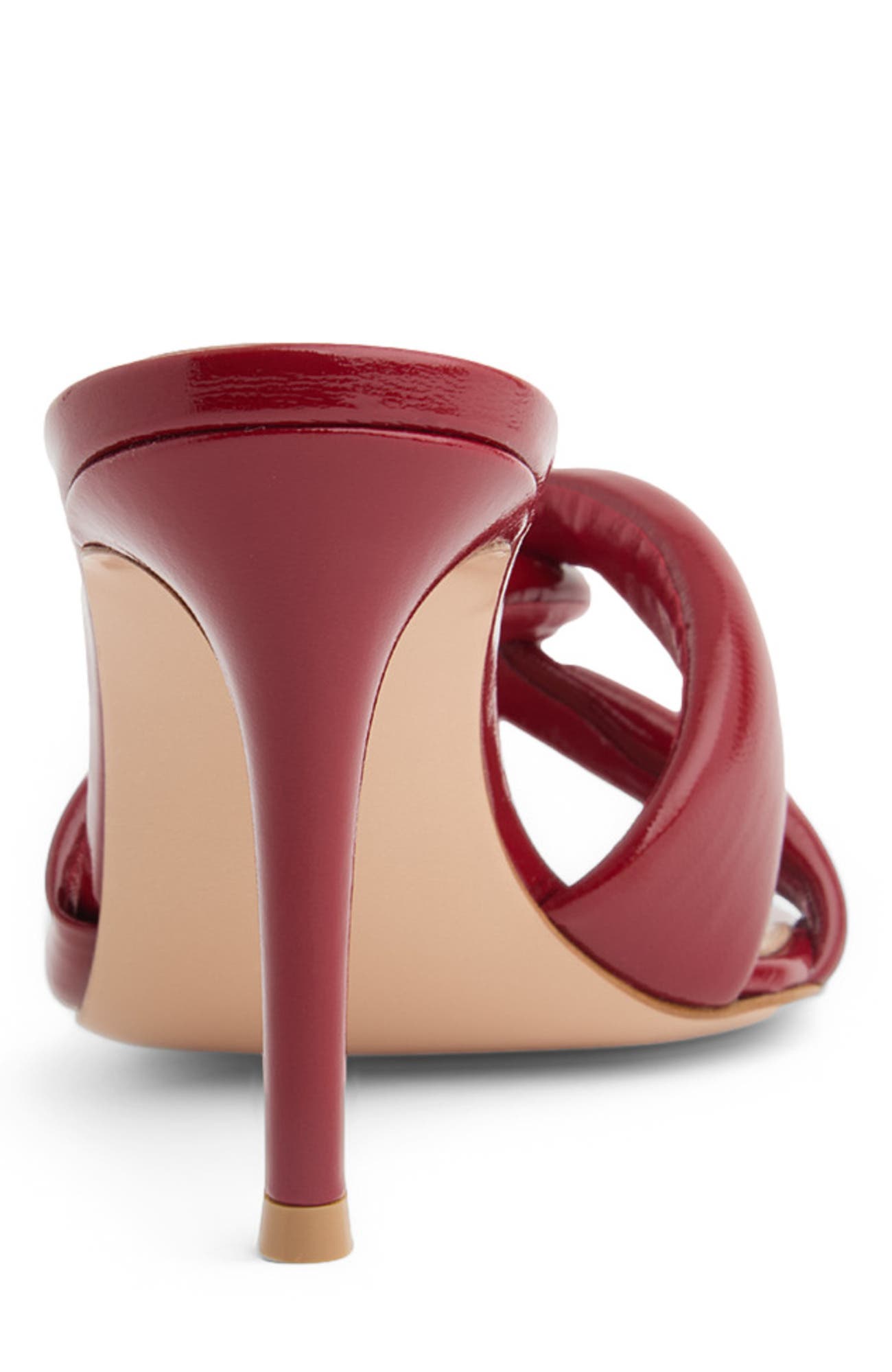 Amour Mules, Alternate, color, Red