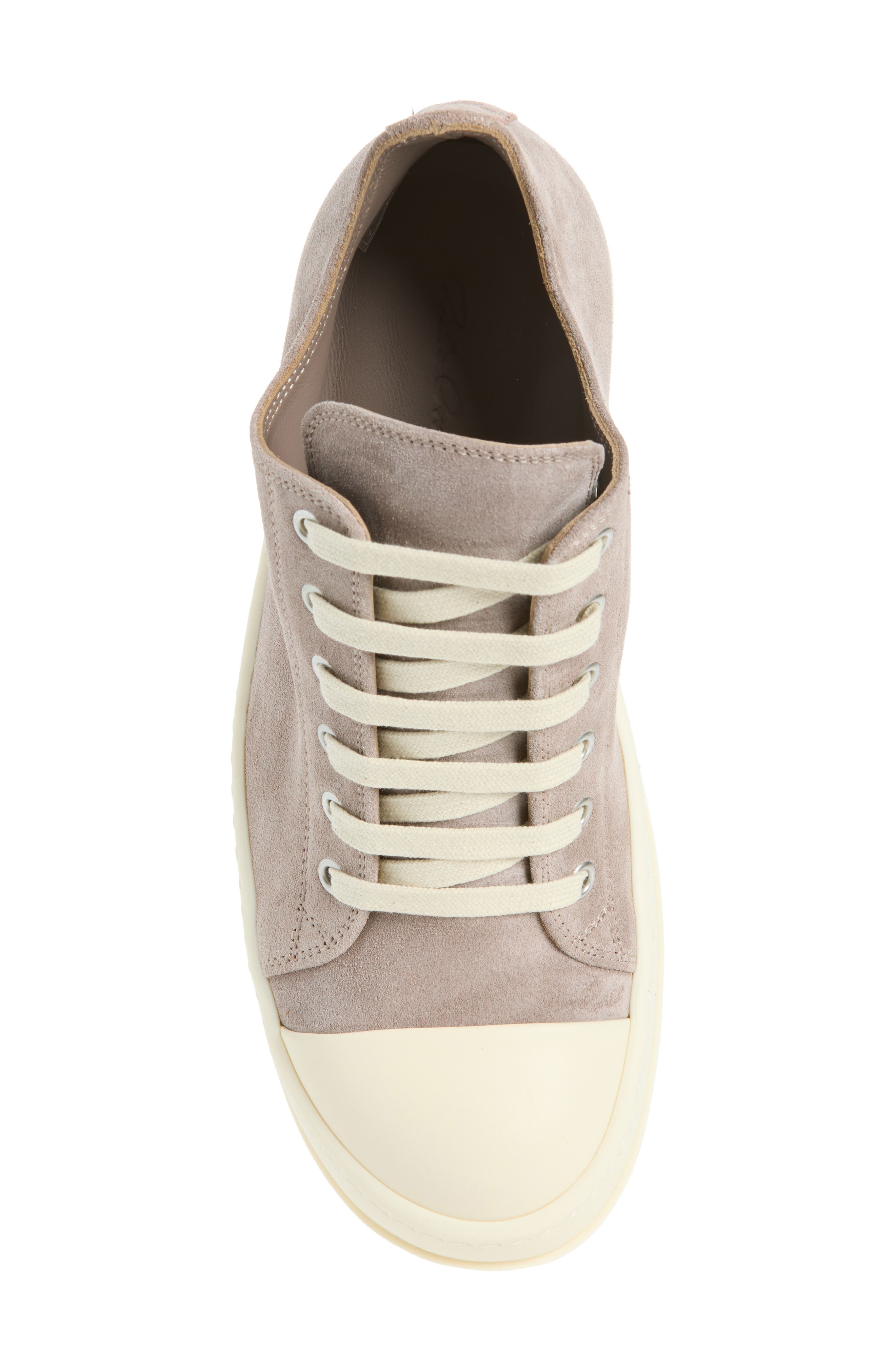 Leather Low Top Sneaker, Alternate, color, ROSE/ MILK/ MILK