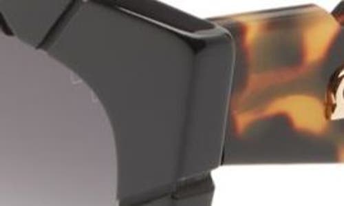 Pared 48mm Gradient Cat Eye Sunglasses In Black