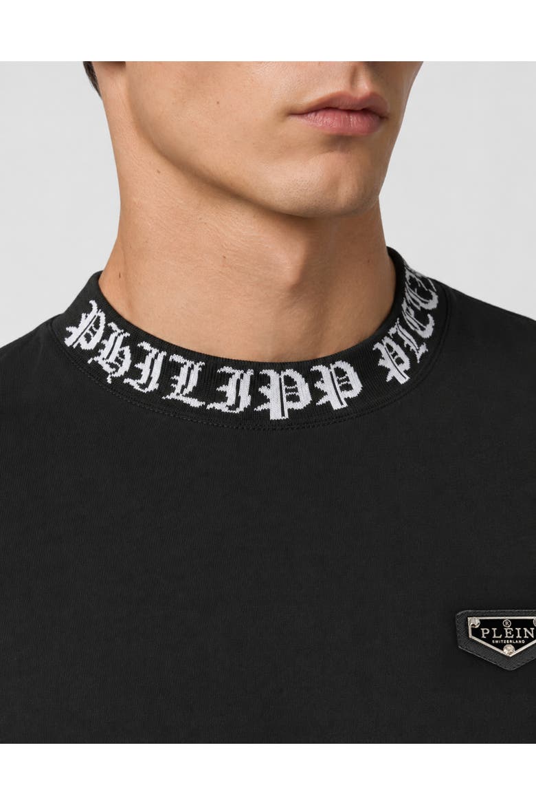 T-Shirt Round Neck Ss Men, Alternate, color, black