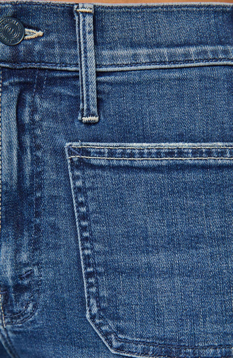 MOTHER The Insider Sneak High Waist Bootcut Jeans, Alternate, color, 