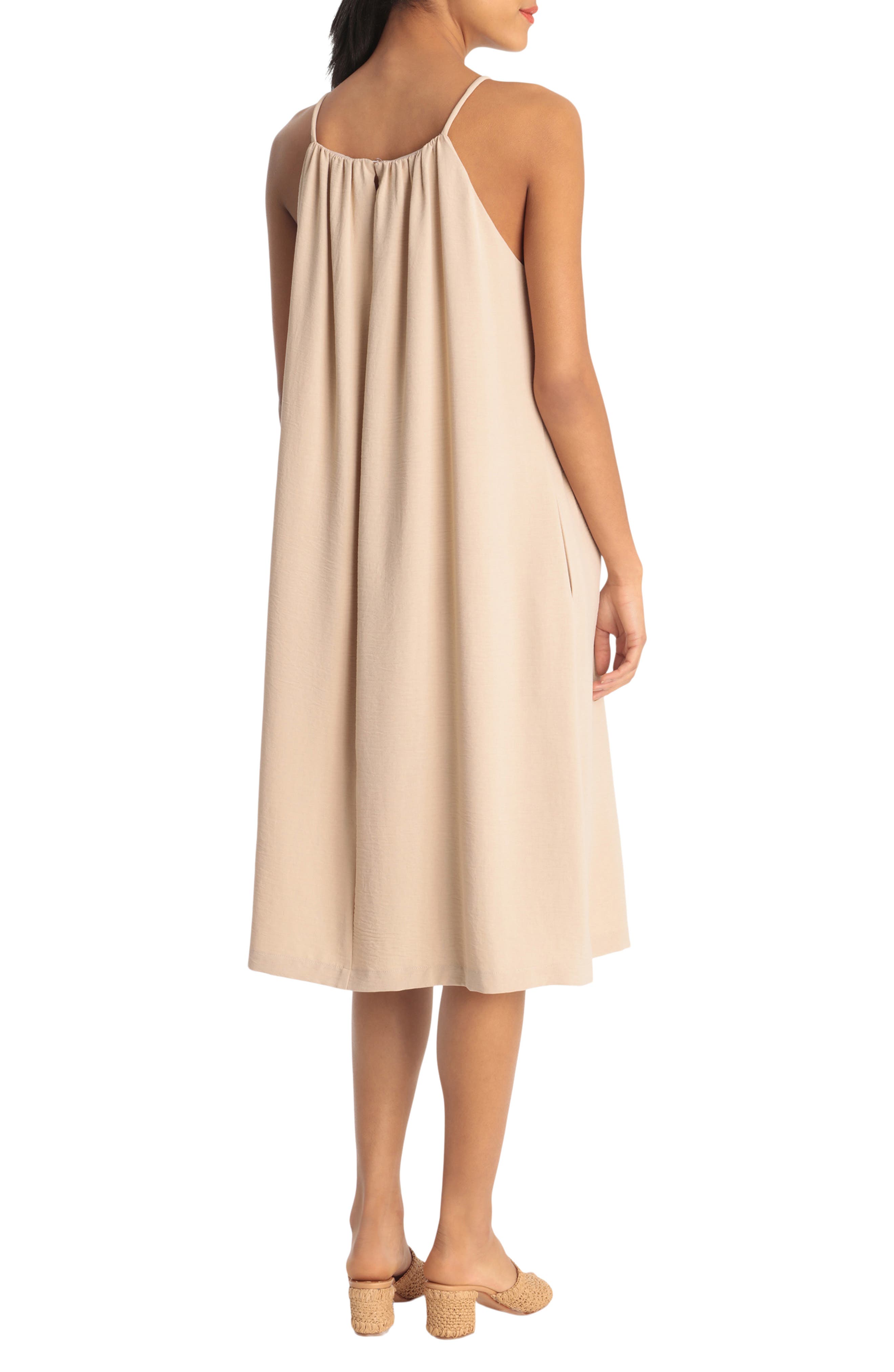 Donna Morgan Halter Neck Sleeveless Shift Dress (Women) | Nordstromrack