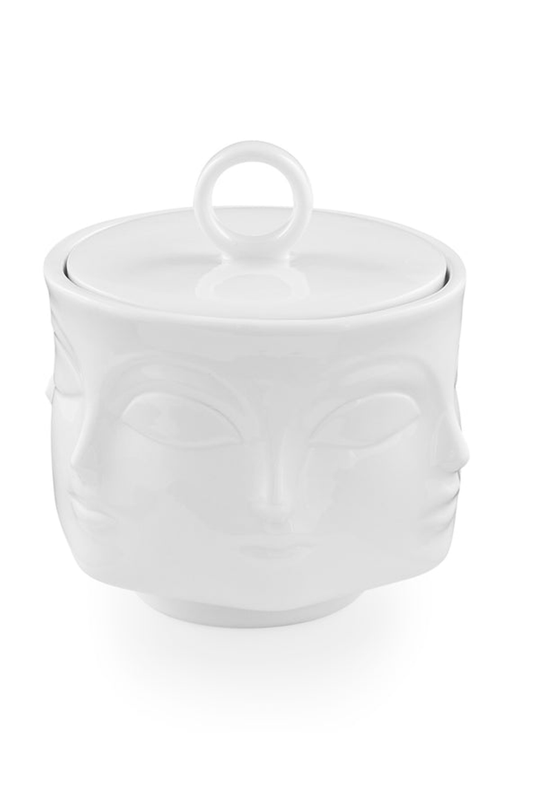 Dora Maar Sugar Bowl, Main, color, White