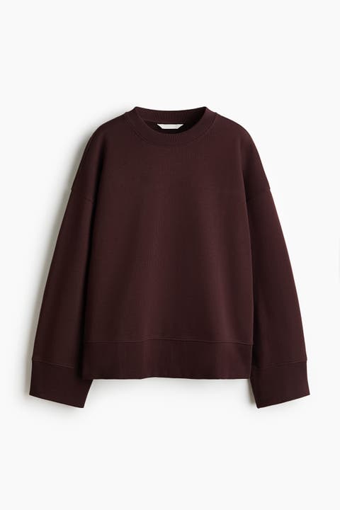 Oversized Cotton Sweatshirt