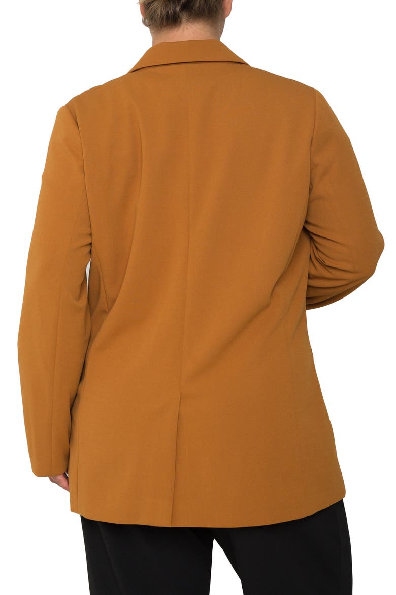 Dorothy Boyfriend Jacket, Alternate, color, DARK MUSTARD