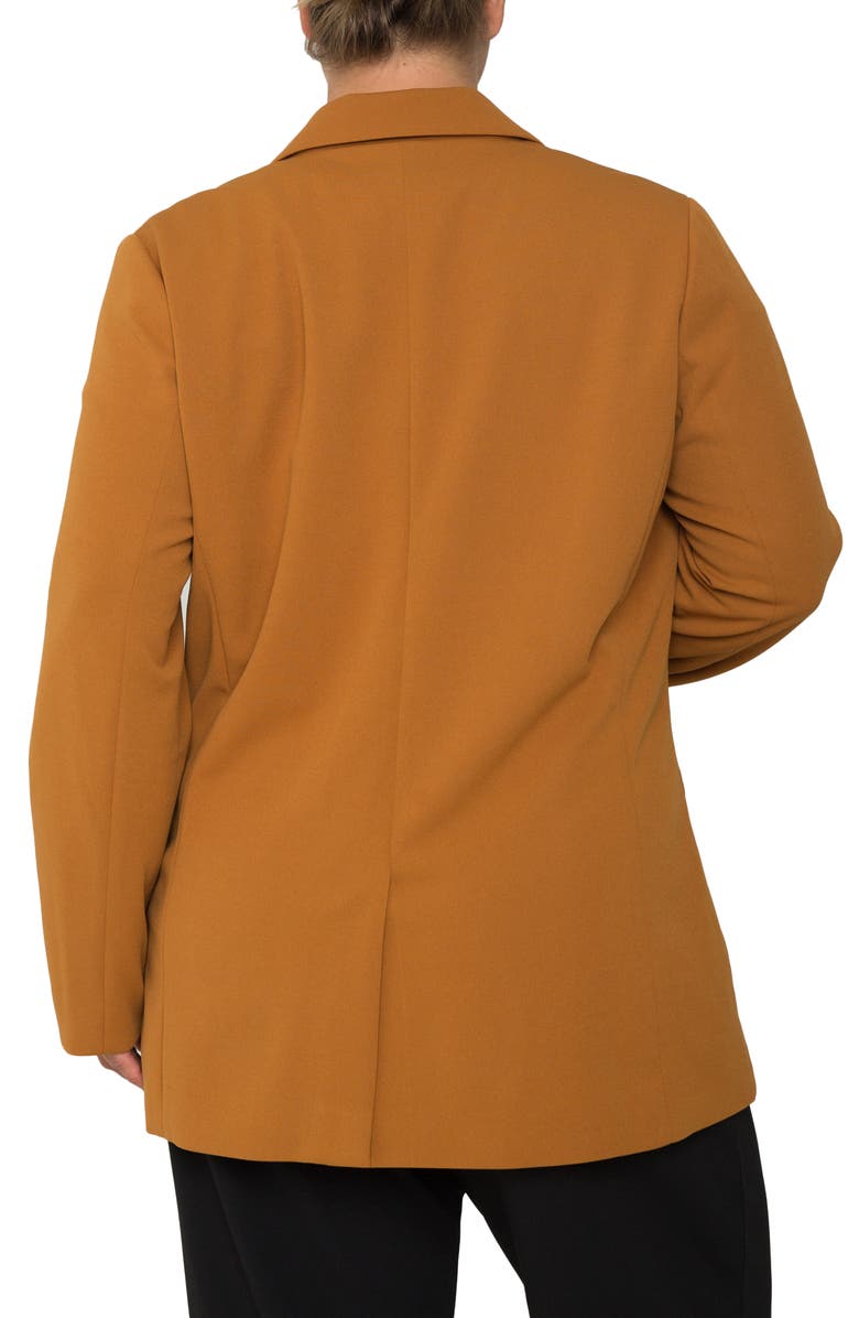 Standards & Practices Dorothy Boyfriend Jacket, Alternate, color, Dark Mustard