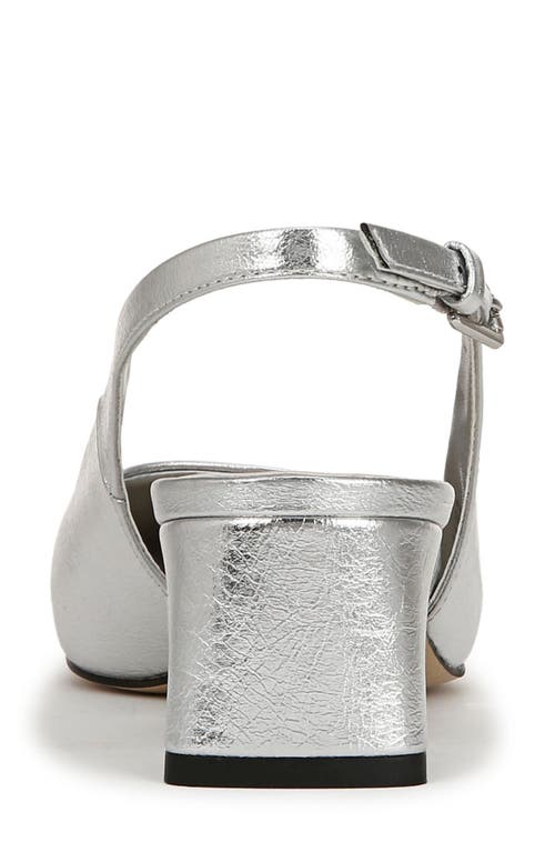 Franco Sarto Jacer Slingback Pump In Silver